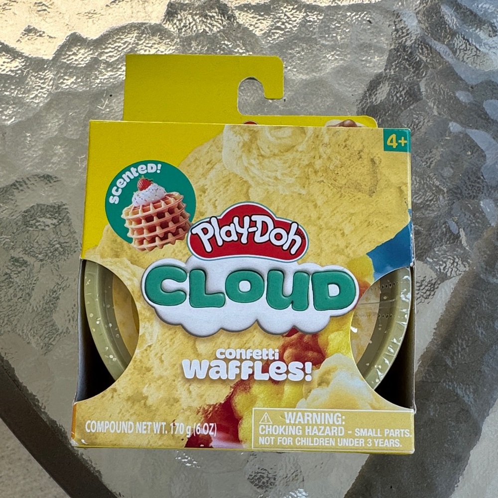 Cloud Confetti Waffles! Scented Modeling Compound - Yellow